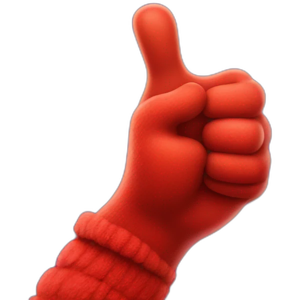elmo thumb up gesture emoji