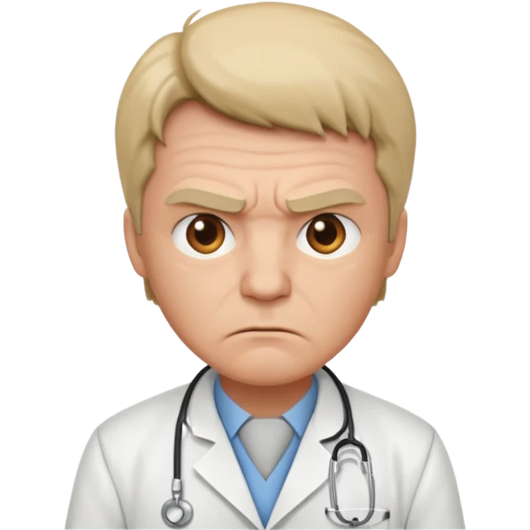 very angry doctor emoji