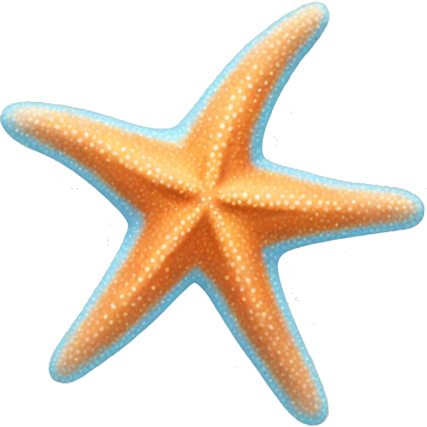 starfish light blue emoji