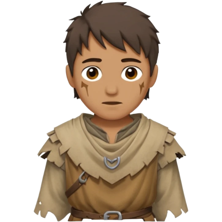 Cutpurse,Knave. Half body emoji