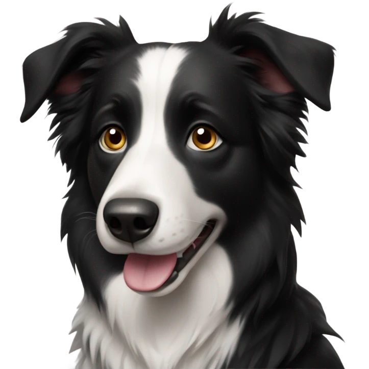 Border collie emoji