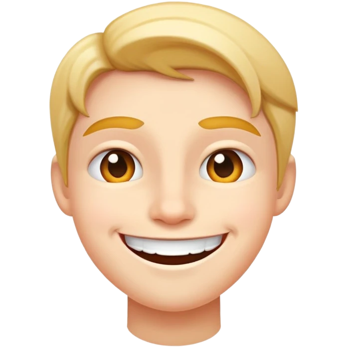 Mischievous smile emoji