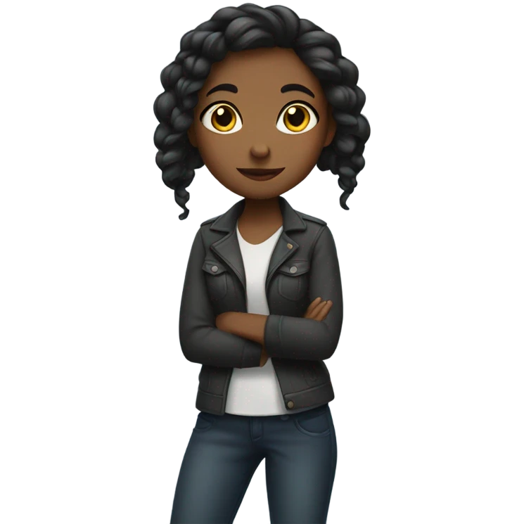 Girls with attitude  emoji