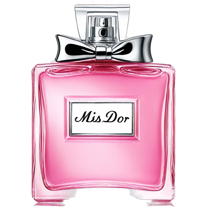 pink miss dior perfume emoji