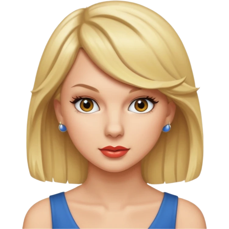 taylor swift ,Simpson style emoji