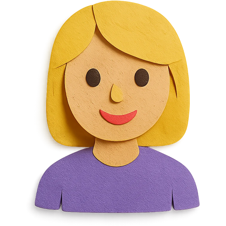 a woman emoji