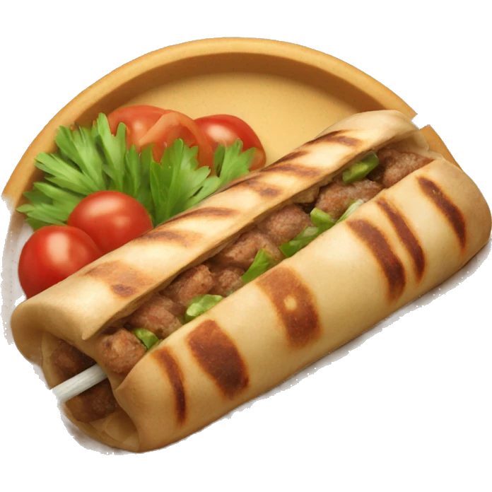 Durum kebab  emoji