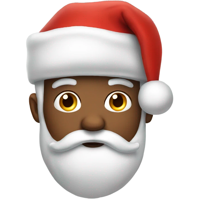 Big fart Santa  emoji