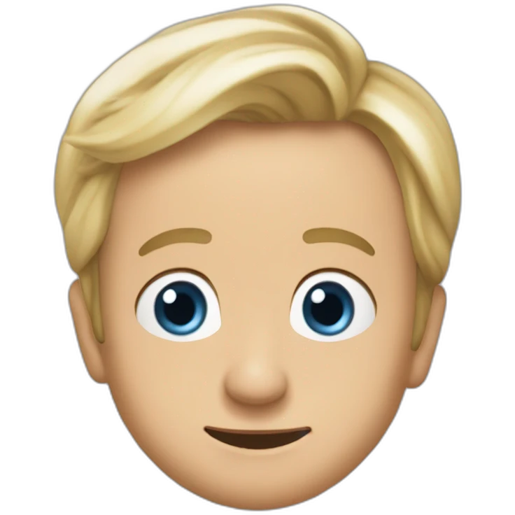 emanuel macron qui fait caca sur marnie le pen emoji