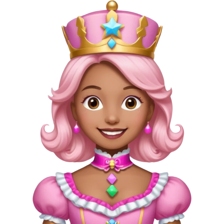 Pink, candyland, nutcracker, girl emoji