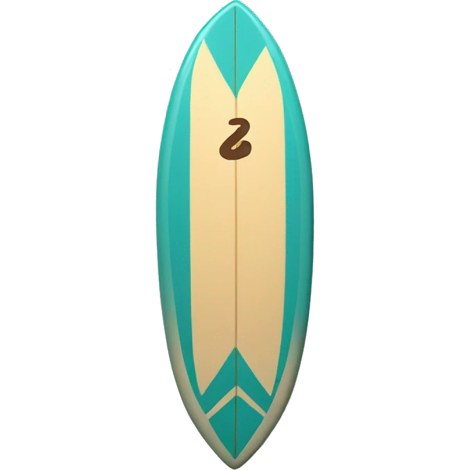 a muscular surfboard emoji