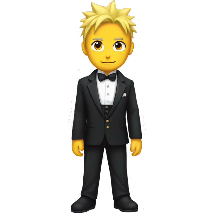 naruto wearing a tux emoji