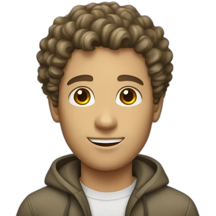 homosexual-white-male-with-curly-hair emoji
