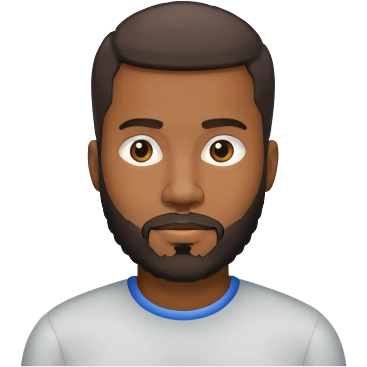 black man emoji