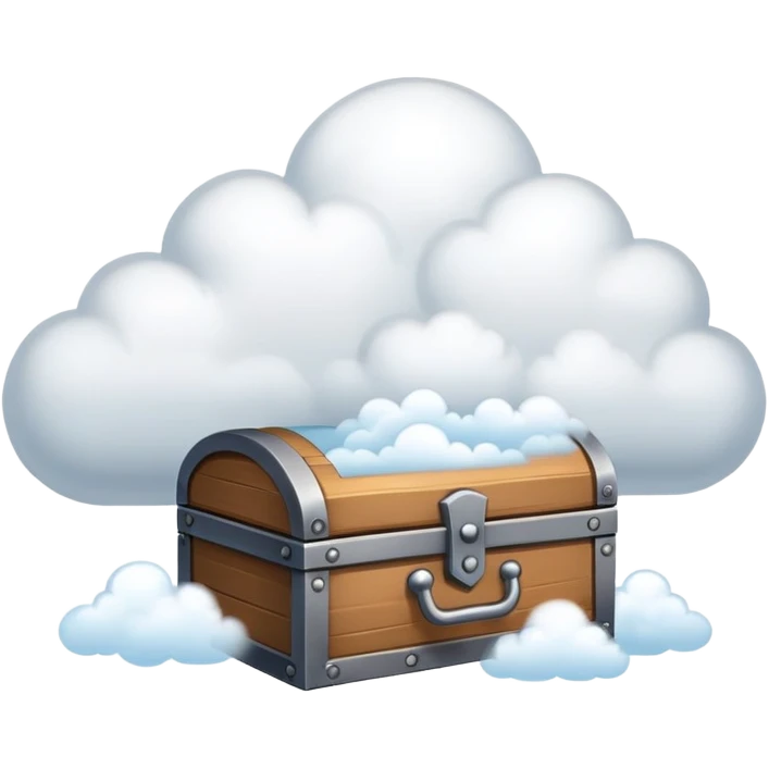 cloud chest emoji