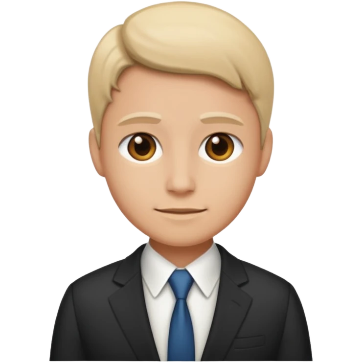 Business suit emoji