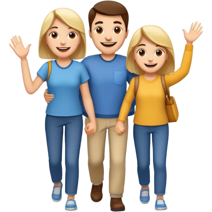 Moving familt emoji