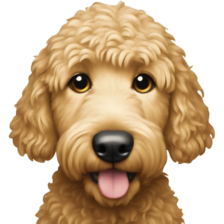 Golden doodle  emoji