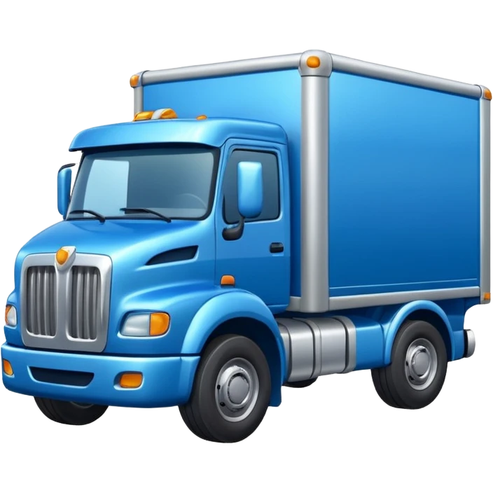 camion bleu emoji