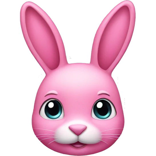 pink bunny emoji
