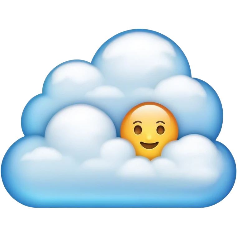 cloud computing emoji
