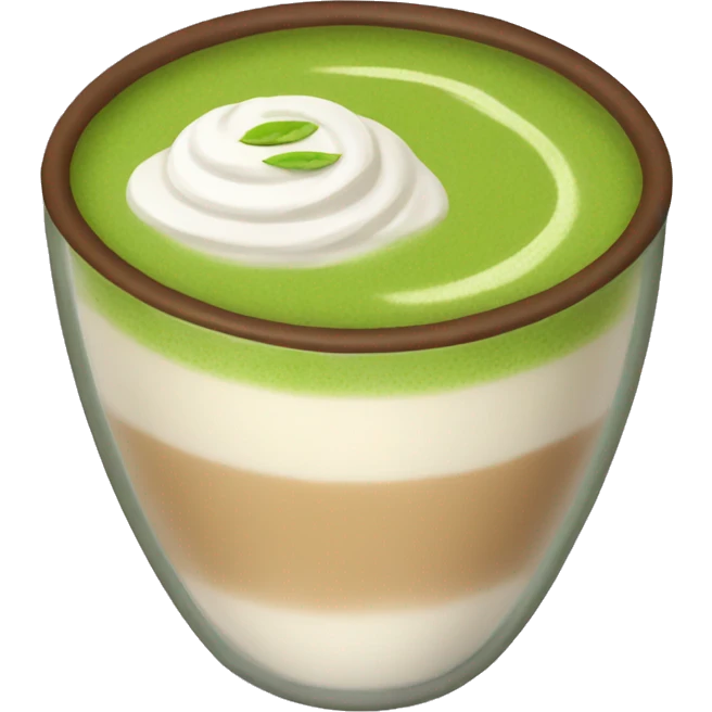 Matcha latte  emoji