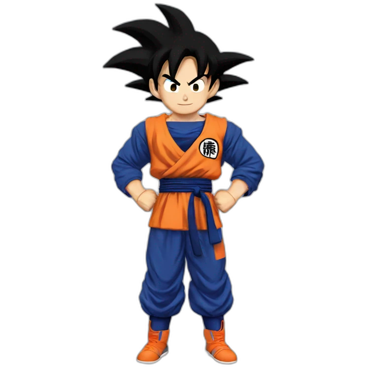 Goku trainings  emoji