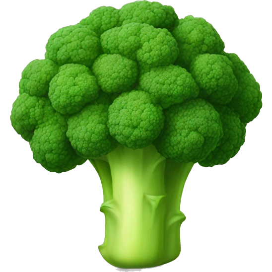 Cannabis made broccoli emoji