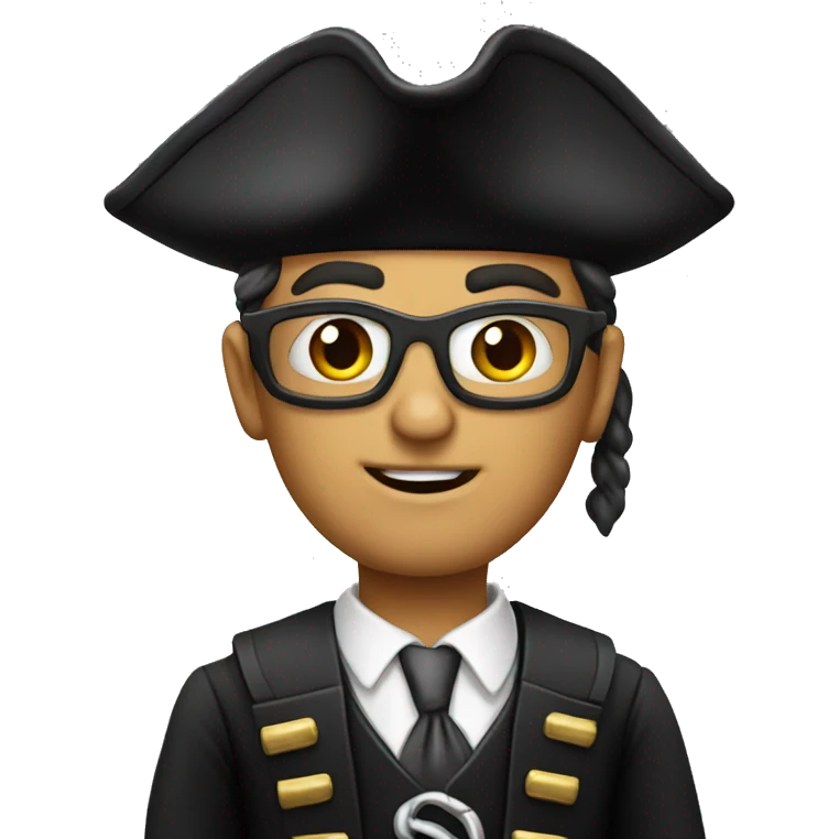 Lawyer pirate emoji