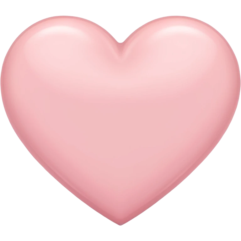 pale pink heart emoji