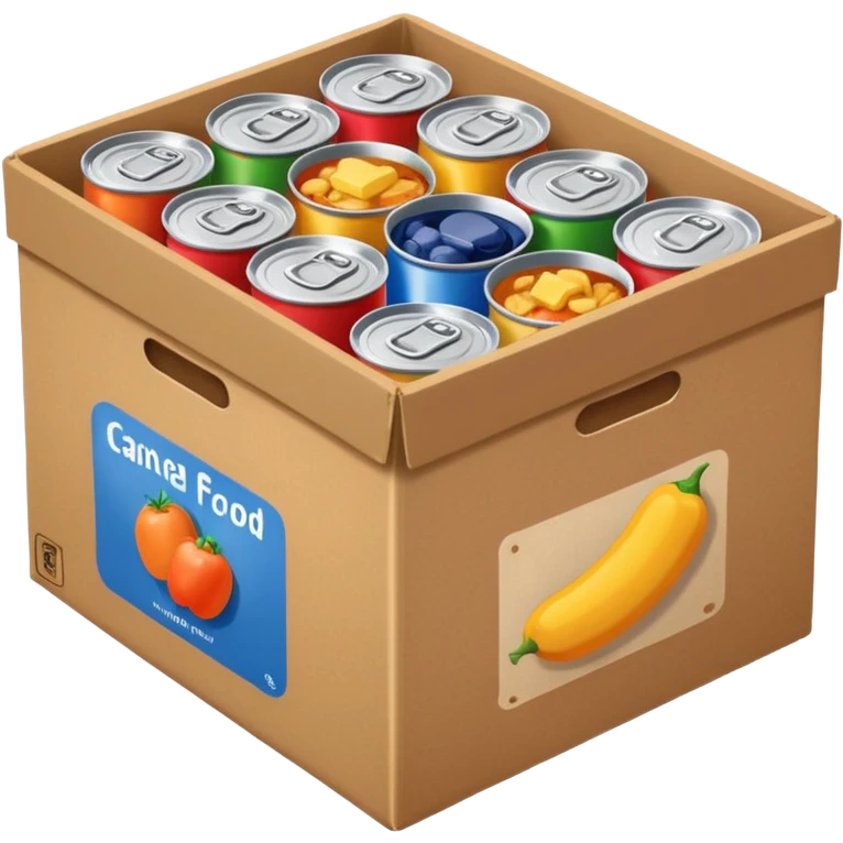 canned food in a box emoji
