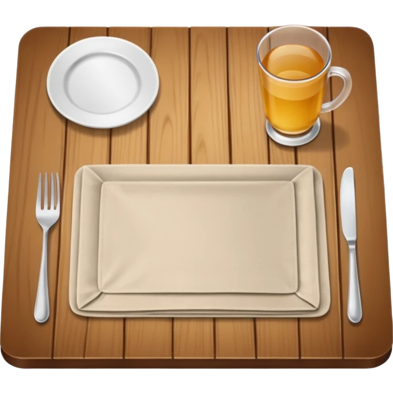 Table with Placemats emoji