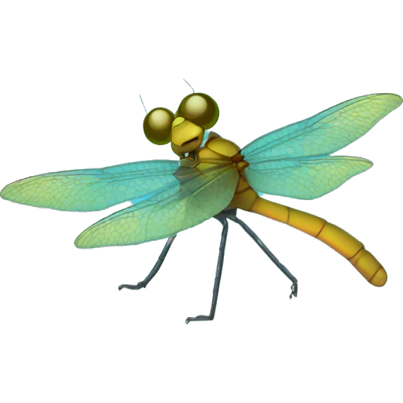 dragonfly in a crystal ball emoji