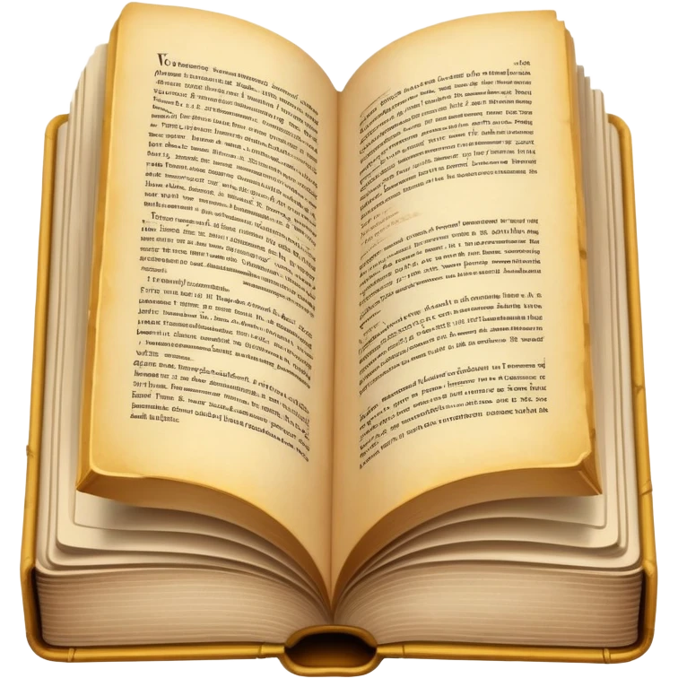 An open book  emoji