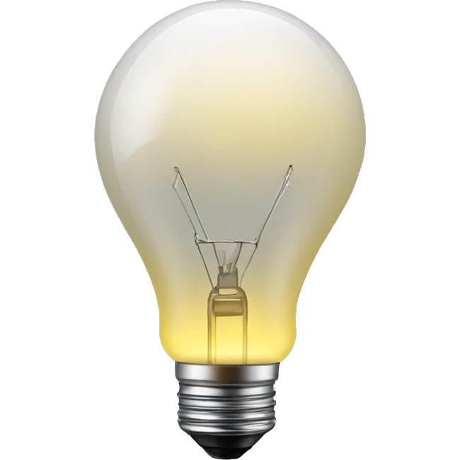 LIGHT BULB 1 emoji