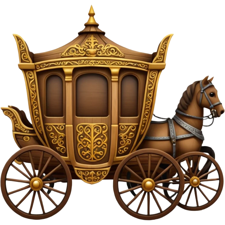 medieval carriages emoji