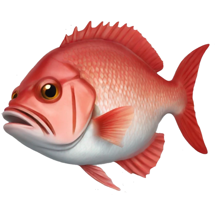 Red snapper emoji
