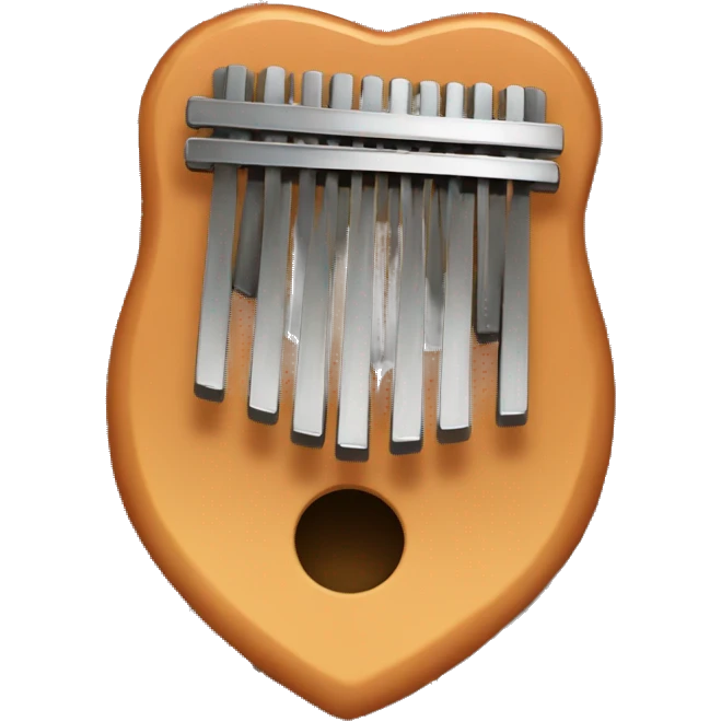 kalimba with heart emoji