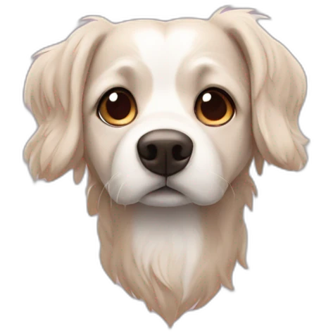 Chien coeur emoji