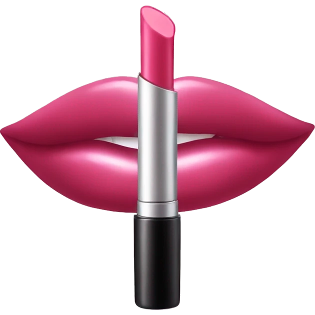 Lip gloss emoji