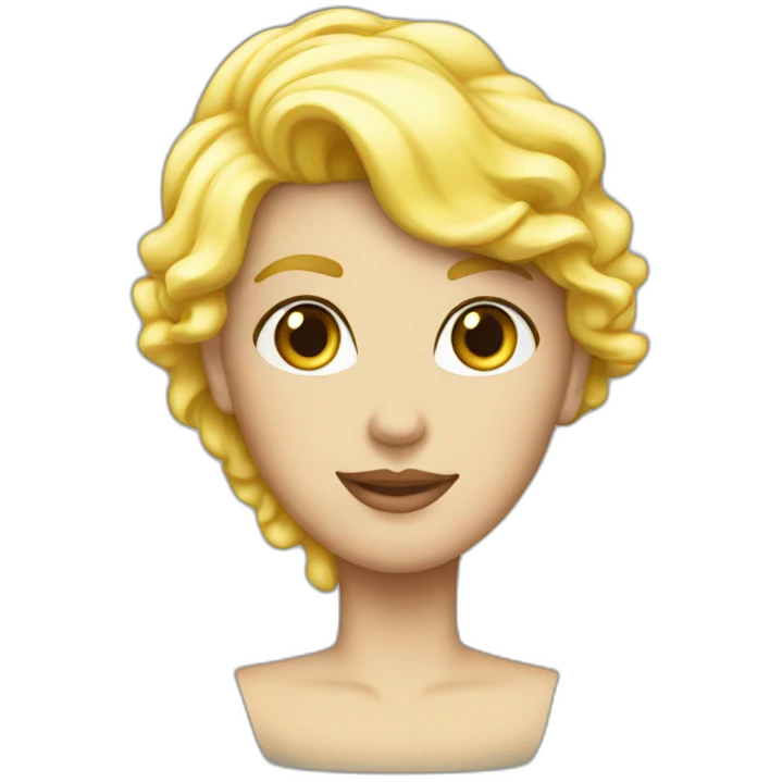 blond coupe casquette emoji