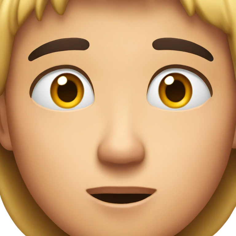 surprised eyebrow raise emoji