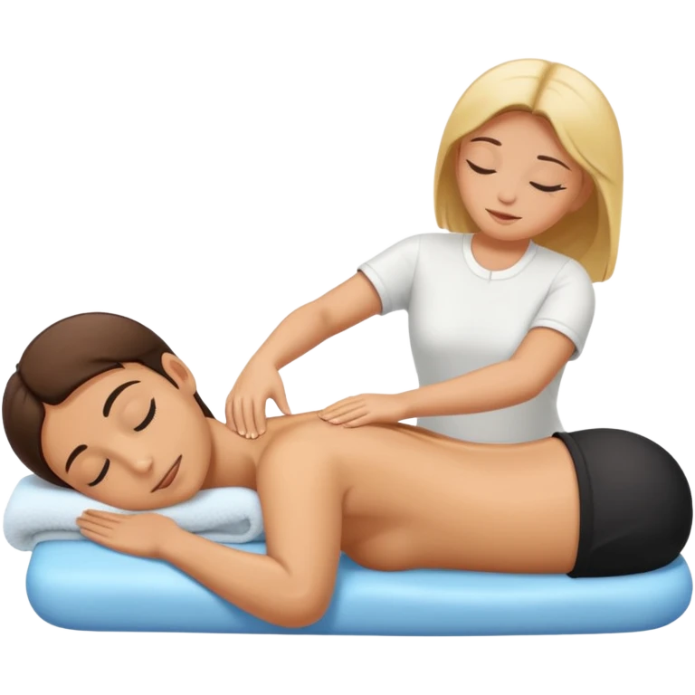 Back massage emoji