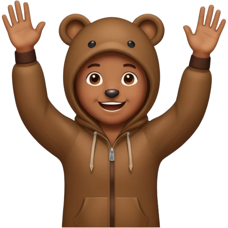 😆🐻😆🙌 emoji