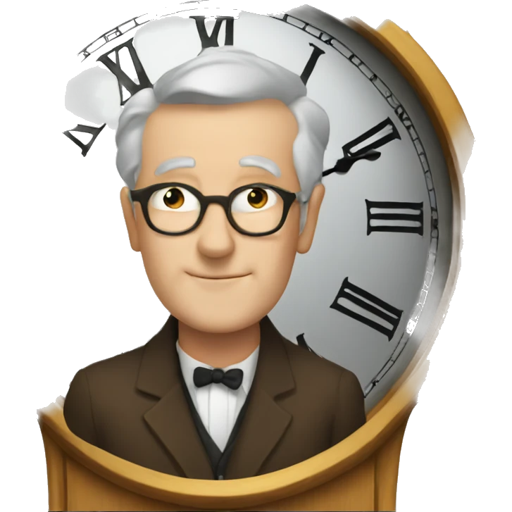 grandfather clock emoji