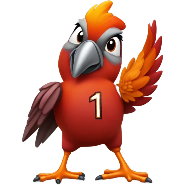 Hokie bird emoji