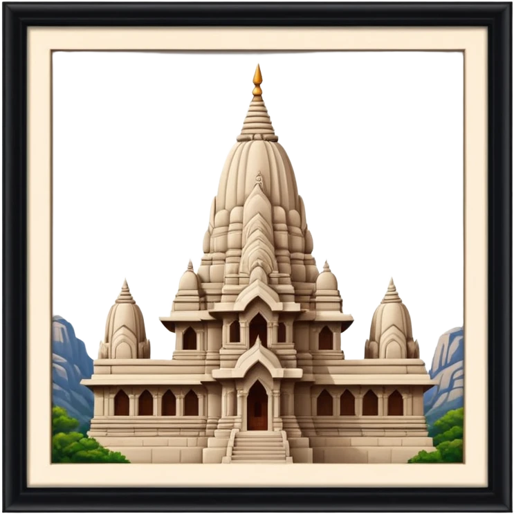 a girnar ji temple situated in india  emoji