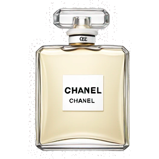 White Chanel perfume emoji