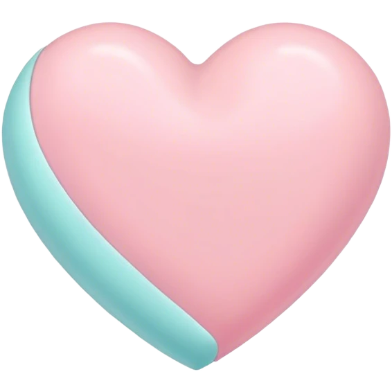 pastel heart emoji