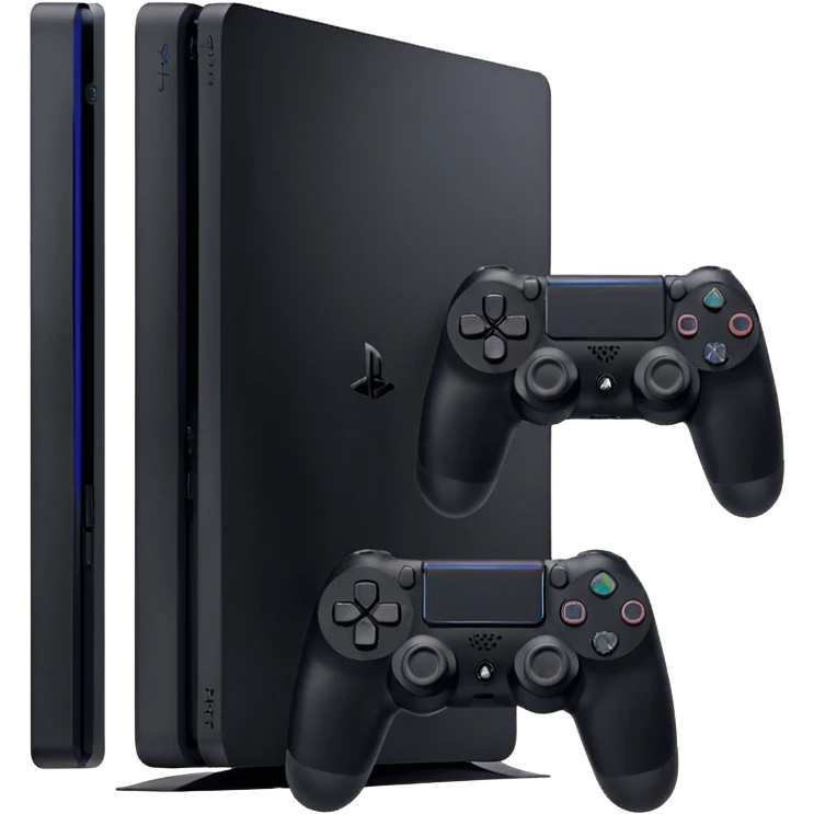 ps4 slim console only emoji